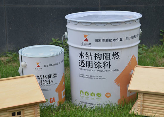China água de 15mins 0.3mm - fogo baseado - pintura retardadora para a madeira de madeira exterior Osb ambiental fornecedor
