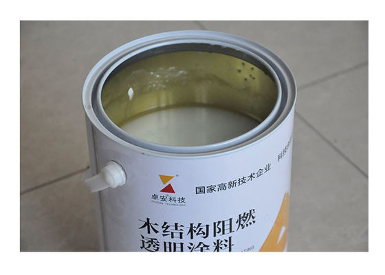 China 0.3mm 25 minutos tornam o revestimento intumescente claro para a anti térmita da madeira OSB fornecedor