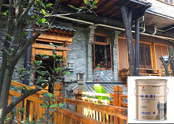 China Pintura resistente do tempo de madeira exterior interno para o revestimento da construção do barco da casa de campo fornecedor