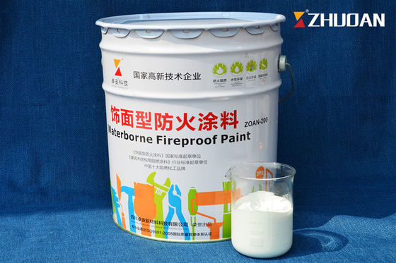 China Revestimentos protetores do anti fogo intumescente interior do fogo para a pintura de madeira da mobília fornecedor